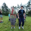 děti si vyzkoušeli jaké to je táhnout za sebou mašera